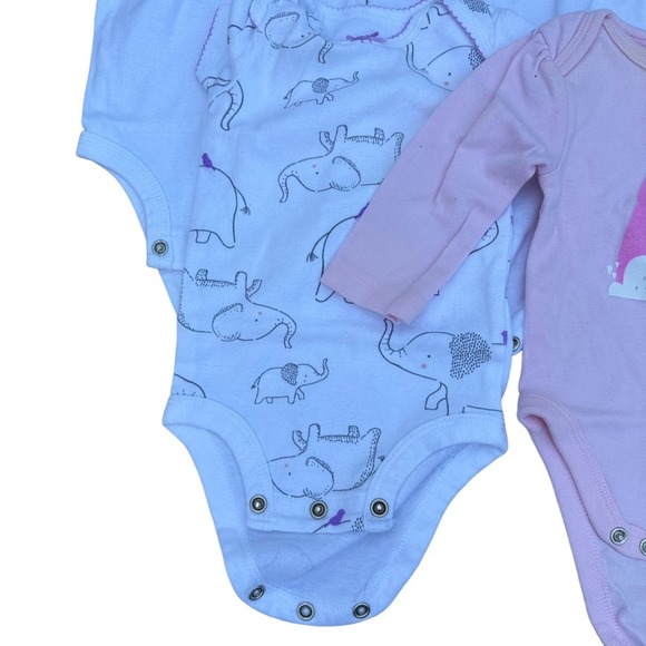 Carters Baby Clothes Bundle 0-3 Months Onsies Unisex - Picture 4 of 10